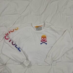 SoulCycle x Aviator Nation Croped Crewneck